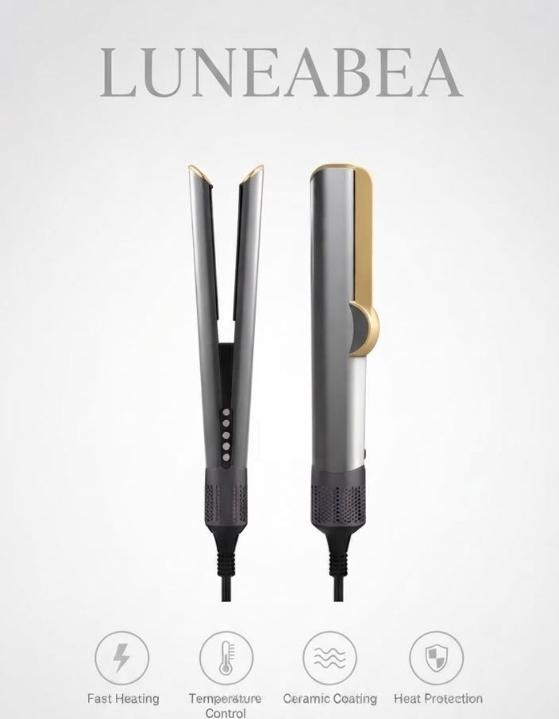 LUNÉABEA™ One-Step 2-in-1 Air Straightener & Blow Dryer