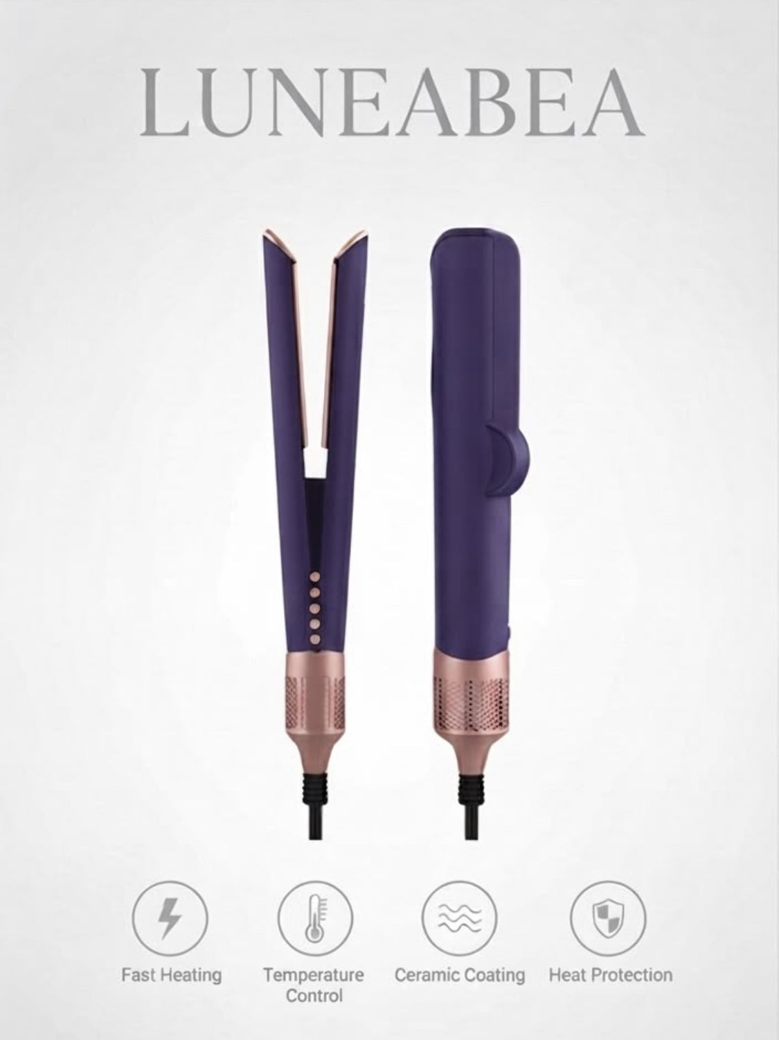 LUNÉABEA™ One-Step 2-in-1 Air Straightener & Blow Dryer