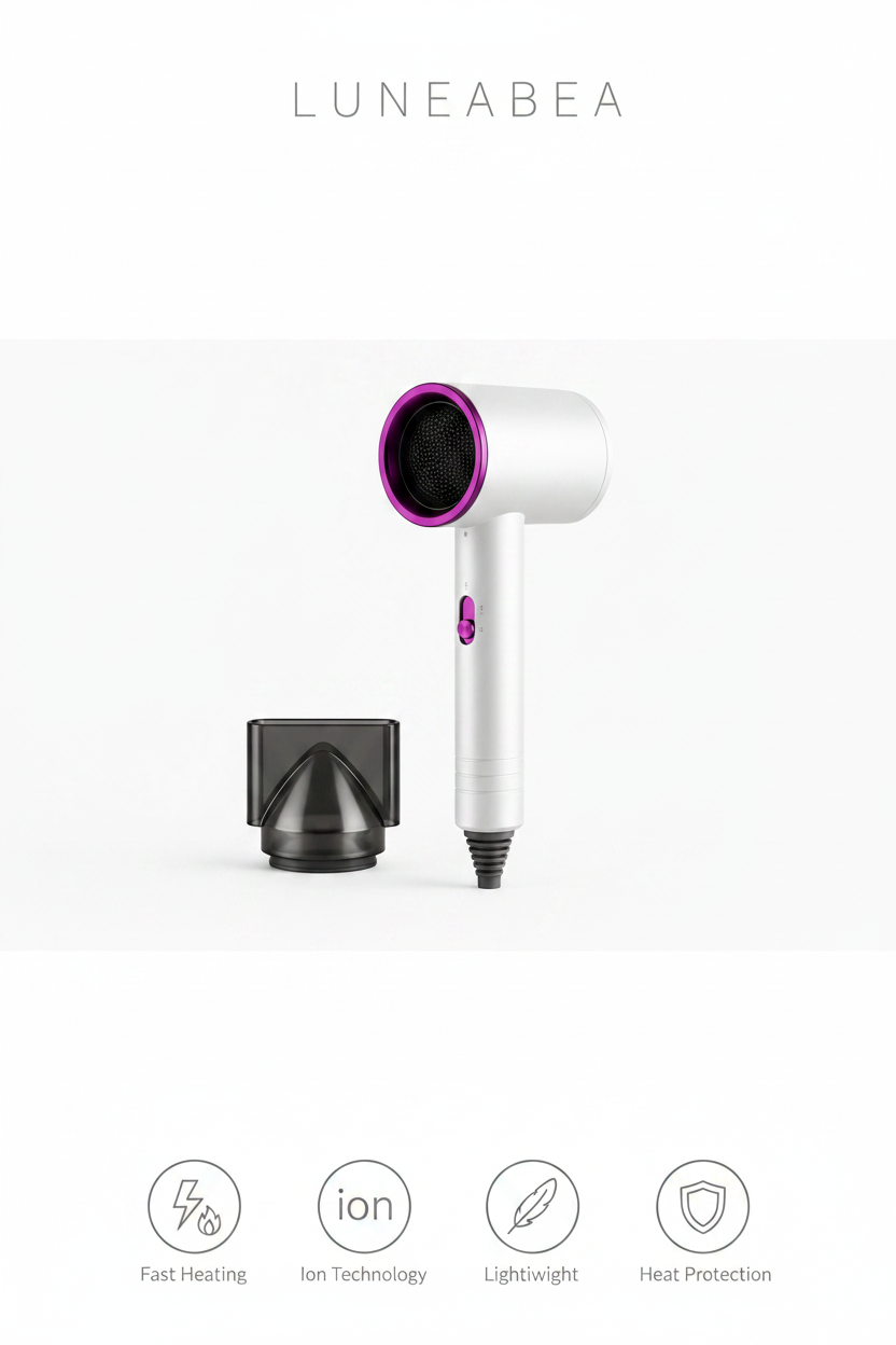 Hair Dryer Pro White