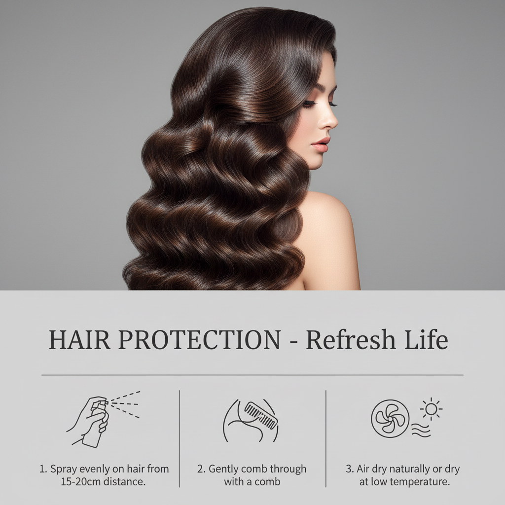 Keratin Hair Care Oil Spray