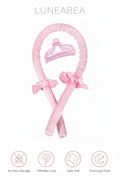 LUNEABEA Pink Heatless Curler Hero